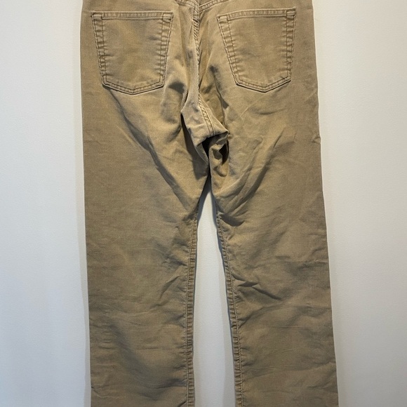 Abercrombie and Fitch Tan KhakiCorduroy Bootcut Pants Size 12 - Picture 2 of 4